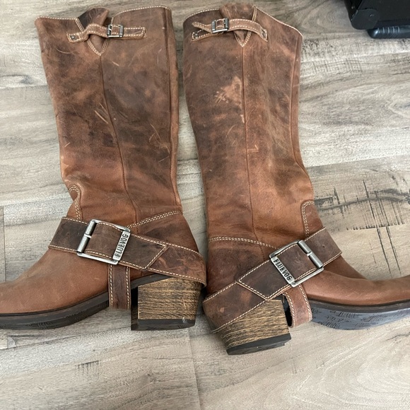 John Fluevog Shoes - John fluevog Luna leather boots Size 10